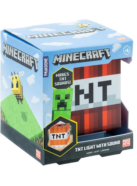 Minecraft TNT Lamp with Sound Effects - Minecraft