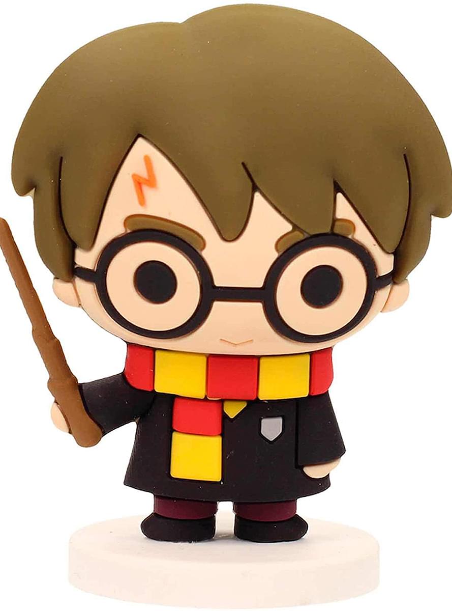 Mini figura Harry Potter in gomma - Harry Potter