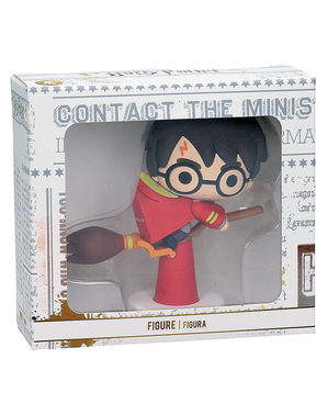 Harry Potter Nimbusszal Gumiból Készült Minifigura - Harry Potter