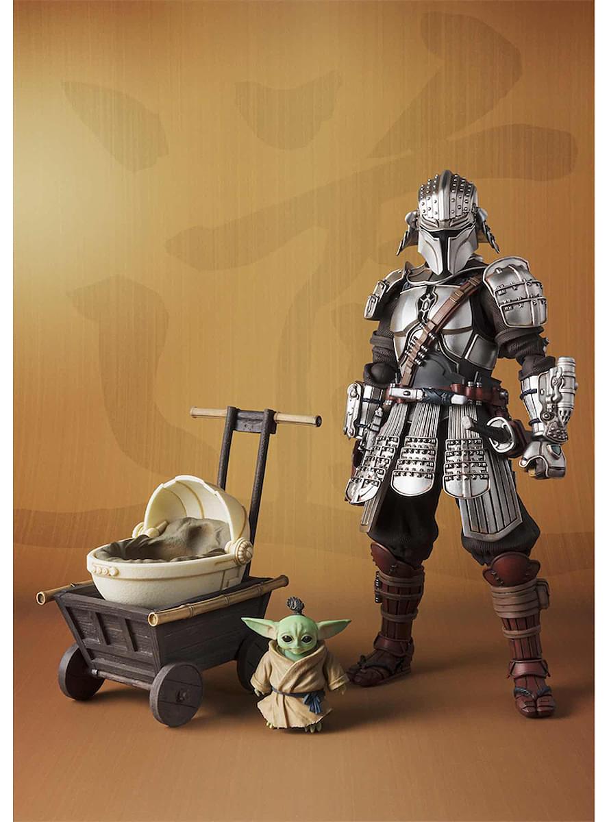 Figurină The Mandalorian Ronin Beskar Armor & Grogu - Star Wars