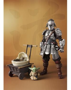 Figurină The Mandalorian Ronin Beskar Armor & Grogu - Star Wars