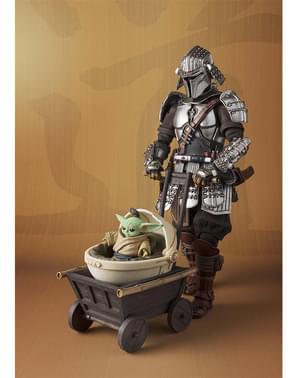 The Mandalorian Ronin Beskar Armor & Grogu Figur - Star Wars