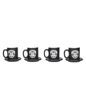 4 Harry Potter House Crest Mugs