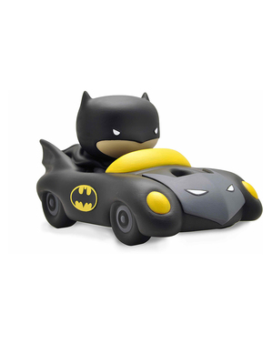 Chibi pokladnička Batman a Batmobil - Liga spravedlnosti