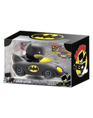 Batman and Batmobile Chibi Piggy Bank - Justice League