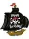 Ballon aluminium bateau pirate