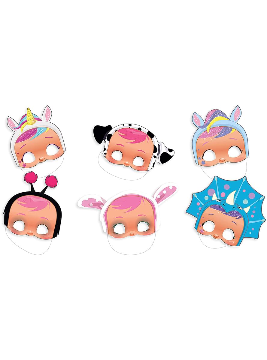 6 Cry Babies Maszk