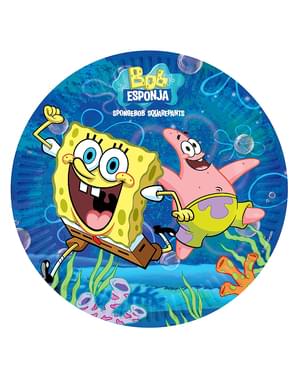8 talířů SpongeBob (23 cm)