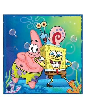 20 SvampeBob servietter (33x33 cm)