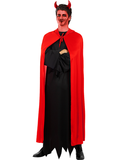 Red Devil Cape for Adults