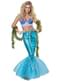 Costume da sirena dei sette mari per donna