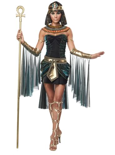 Costume de femme Cléopâtre, tenue de carnaval de la reine dÉgypte,  déguisement féminin égyptien, princesse pour Halloween et cosplay, tenue  premium. -  France
