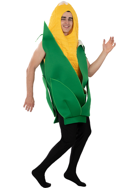Disfraz de mazorca de maíz para adulto