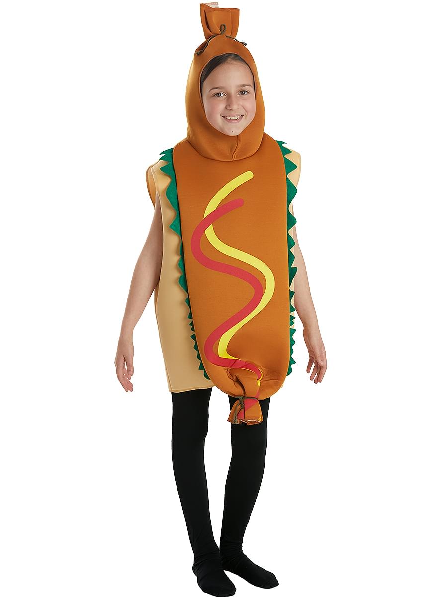 Hot Dog Costume for Kids. Express delivery Funidelia