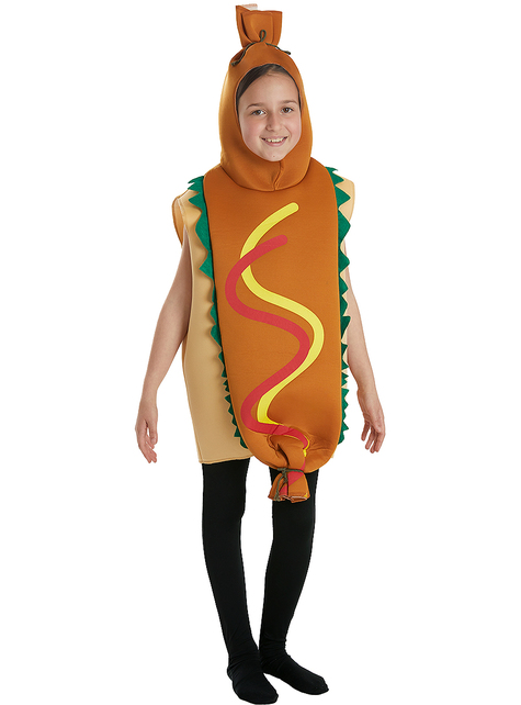 Hotdog Kostüm für Kinder