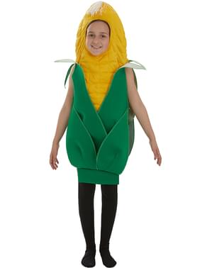 Disfraz de mazorca de maíz para niño