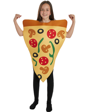 Disfraz de pizza para niños