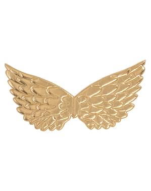 Χρυσά φτερά αγγέλου για κορίτσια
