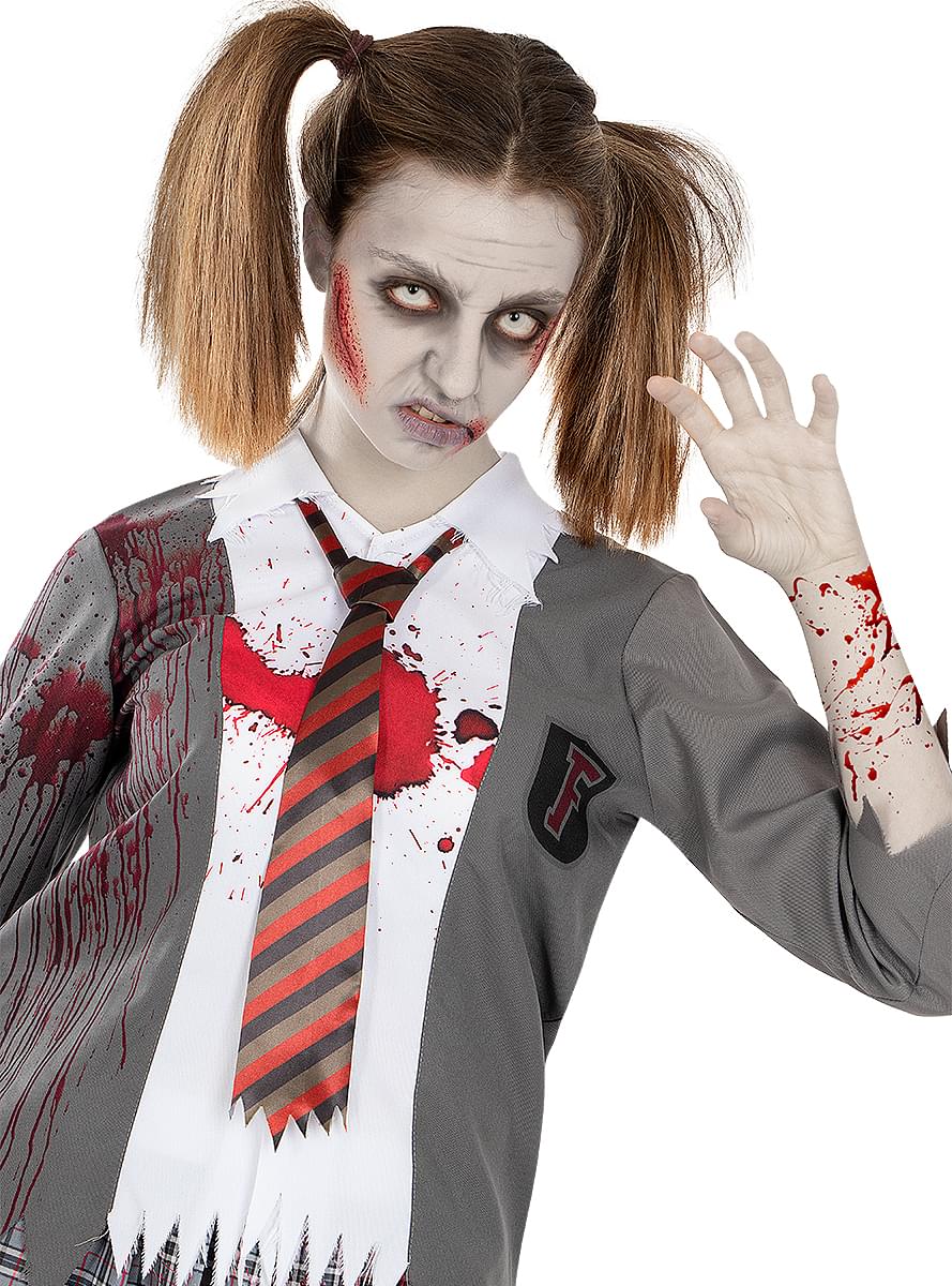 Zombi študent kostum za ženske