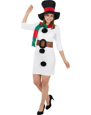 Costum de om de zăpadă pentru femei
