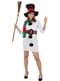 Déguisement bonhomme de neige femme