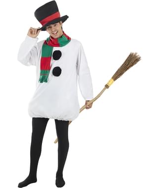 Sneeuwpop Kostuum Voor Mannen