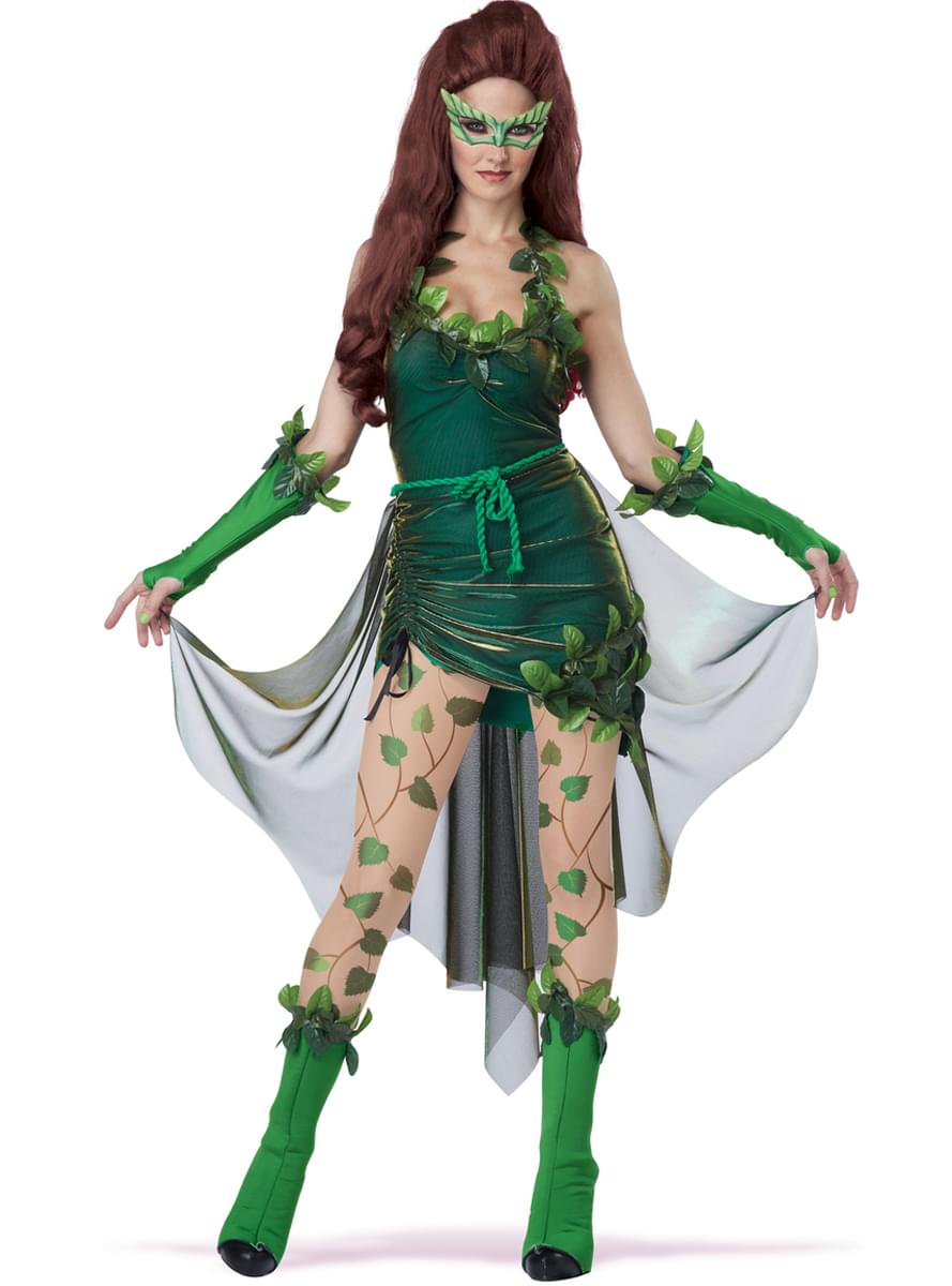 Poisonous Villain Costume for Women