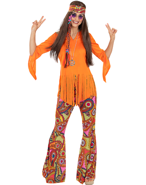 Costume da hippie felice da donna