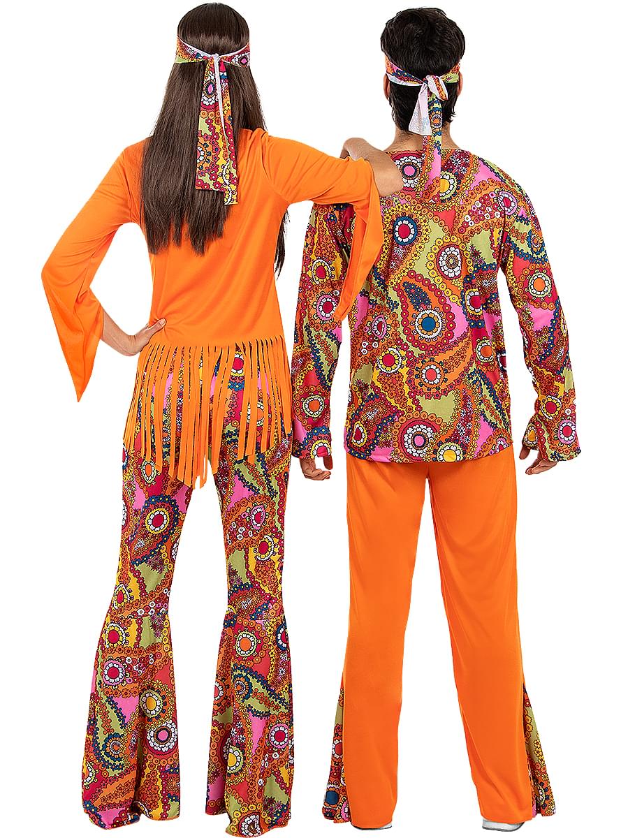 Vrolijk Hippie Kostuum Voor Vrouwen