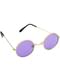 Fioletowe Okulary Hipis