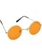 Hippie-Brille orange