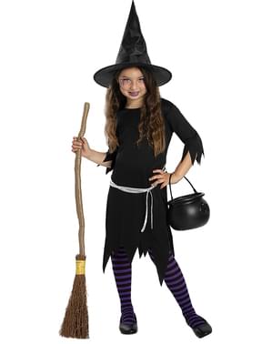 Costum de vrăjitoare pentru fete