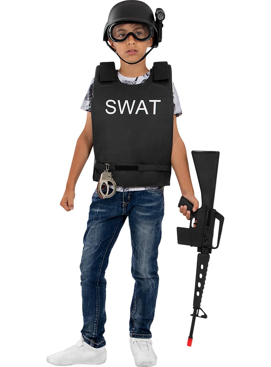 Каска на полицаите SWAT за деца
