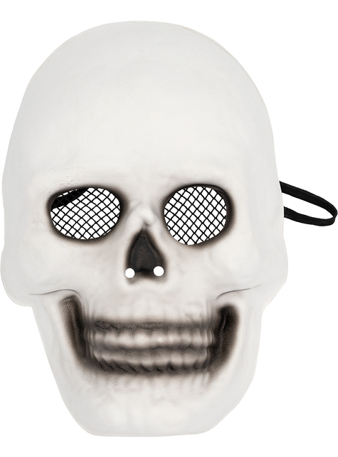Máscara de esqueleto para niño