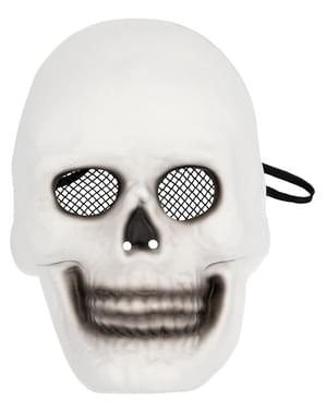 Máscara de esqueleto para niño