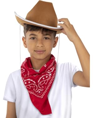 Sombrero vaquero para disfraz de Niños