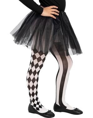 Harlequin Tights for Girls