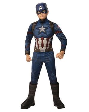 Captain America Premium kostume til drenge - Avengers: Endgame