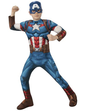 Maskeraddräkt Captain America för barn - The Avengers