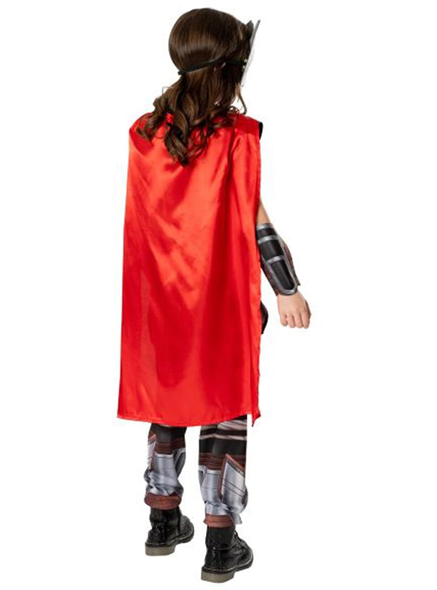 Fato de Thor para menina deluxe - Love and Thunder