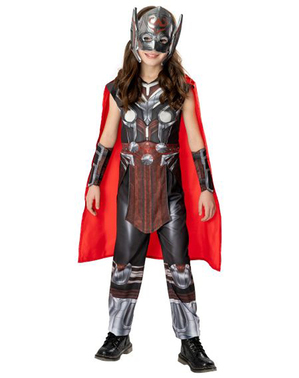 Deluxe kostým Thor pro dívky - Thor: Láska jako hrom