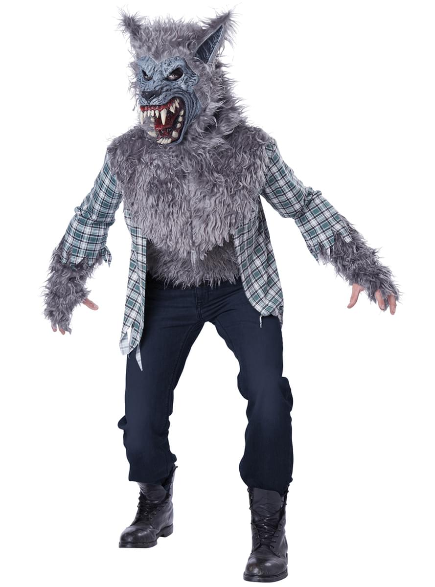 Schrecklicher Werwolf Kostüm für Herren