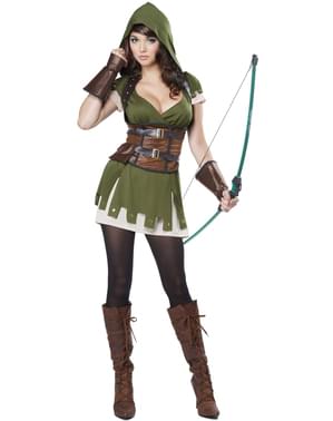 Naiste Robin of Woods Archeri kostüüm