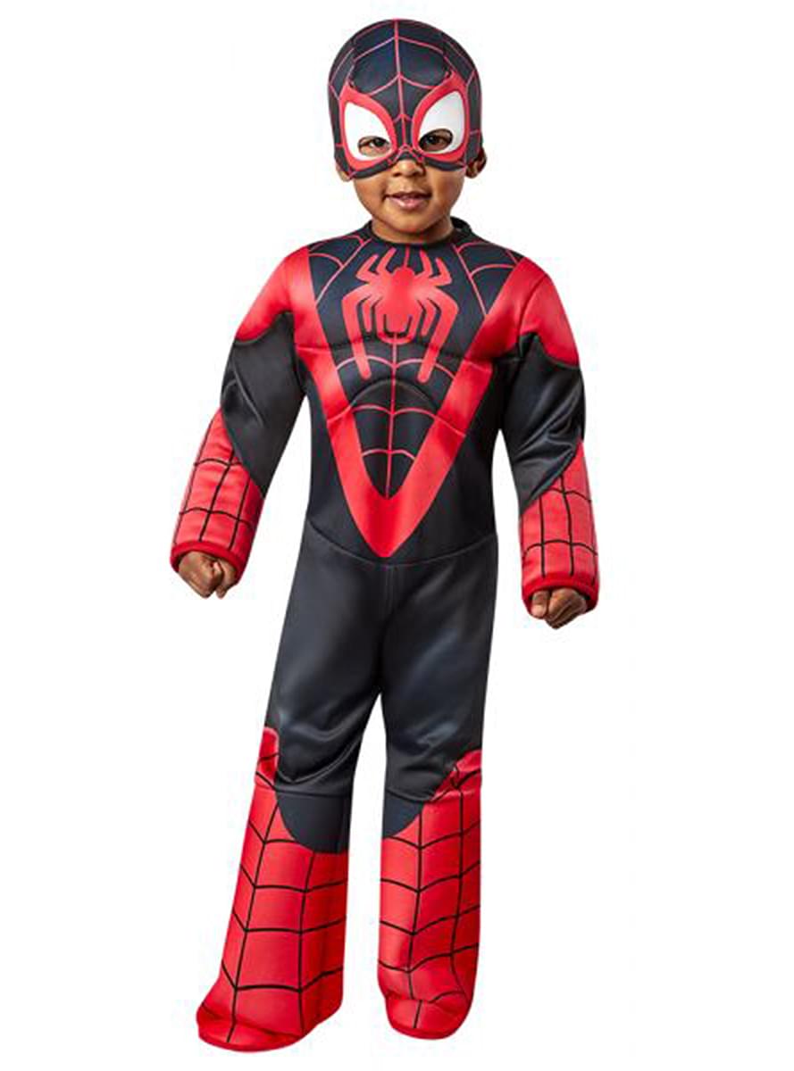 Spider-Man Miles Morales kostume til drenge - Spidey and His Amazing Friends