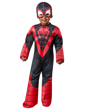Costum Miles Morales Spiderman pentru băieți - Spidey and His Amazing Friends