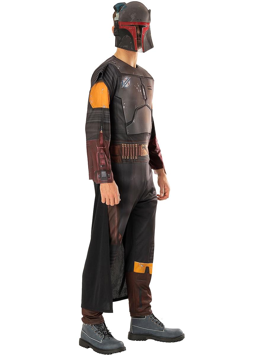 Fato de Boba Fett deluxe para homem