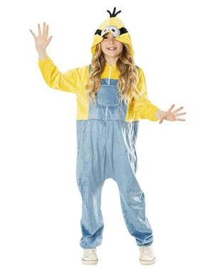 Fato de Minions onesie para menino