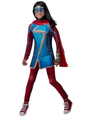 Dievčenský kostým pani Marvel