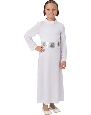 Princesa Leia kostum za deklice