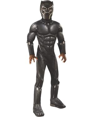 Black Panther Kostüm deluxe für Jungen - The Avengers 4: Endgame